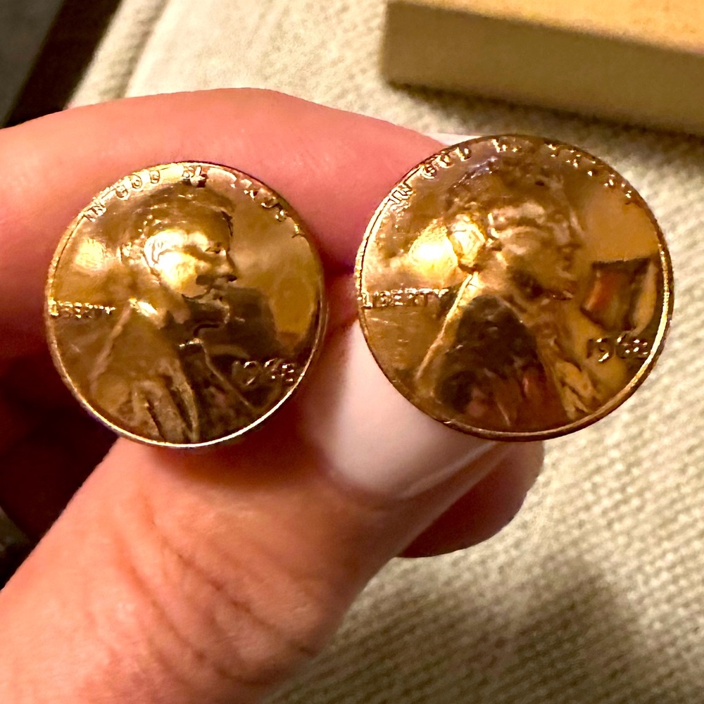 New Penny Cuff Links